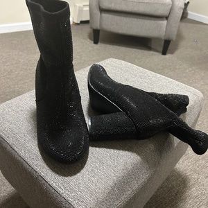 Glitter boots